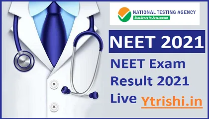 NEET Exam Result 2021 Live