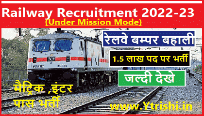 Railway Recruitment Under Mission Mode