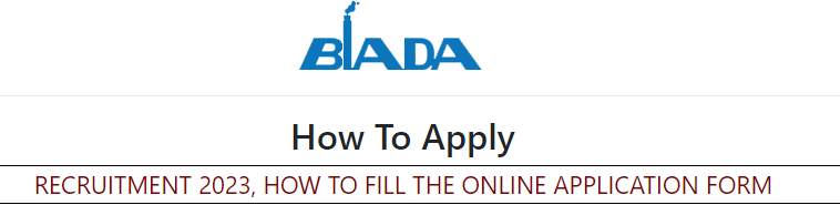 BIADA Manager Recruitment 2023