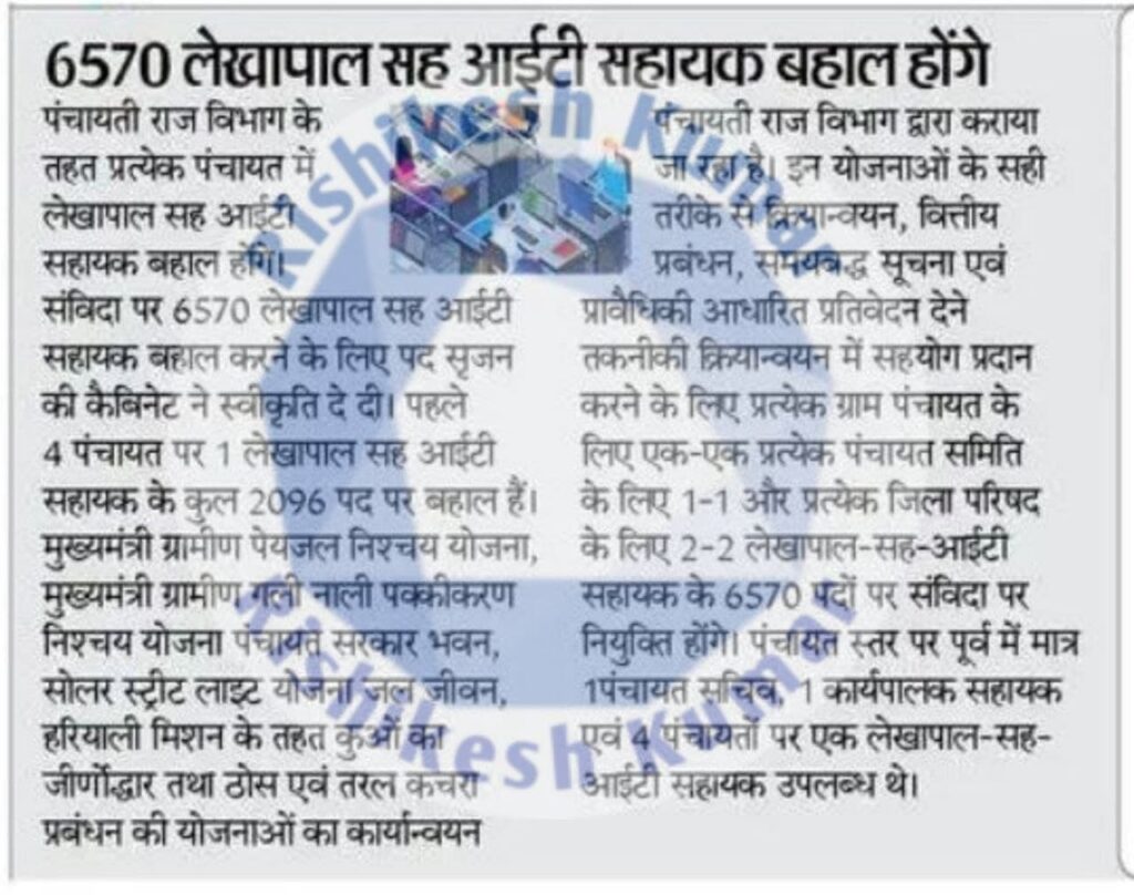 Bihar Panchayati Raj Vibhag Recruitment 2023