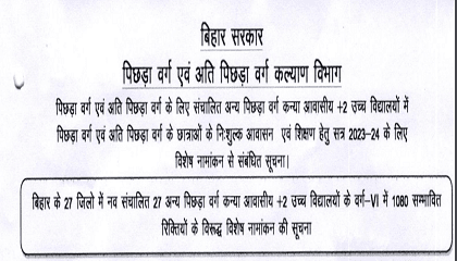 Bihar New Sarkari Yojana 2023