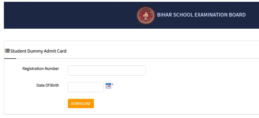 BSEB Bihar Board 12th Dummy Admit Card 2024 : BSEB Inter Second Dummy Admit Card Download (Direct Link) Bihar Board 12th Dummy Admit Card