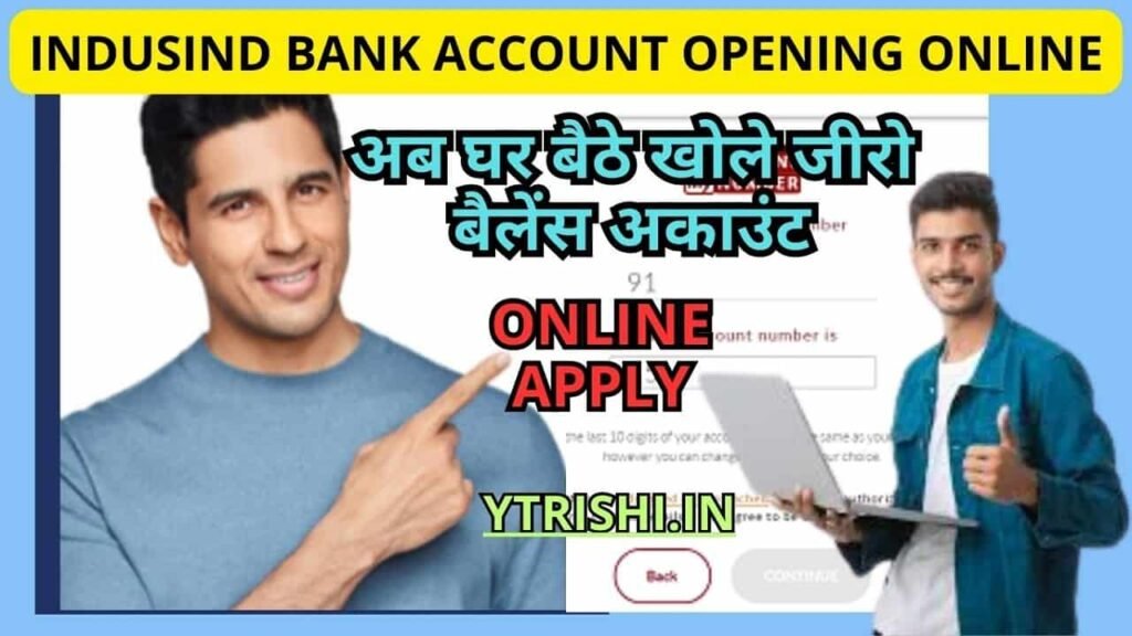 Indusind Bank Account Opening Online