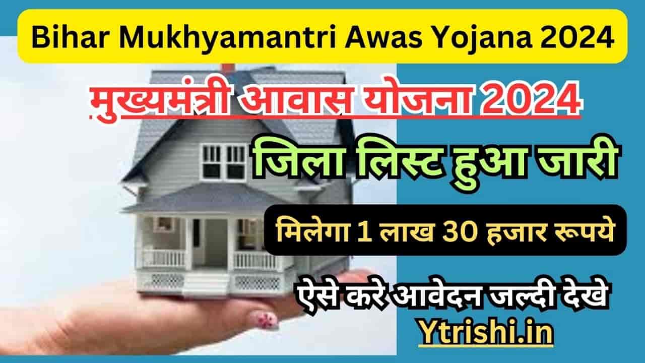 Bihar Mukhyamantri Awas Yojana 2024