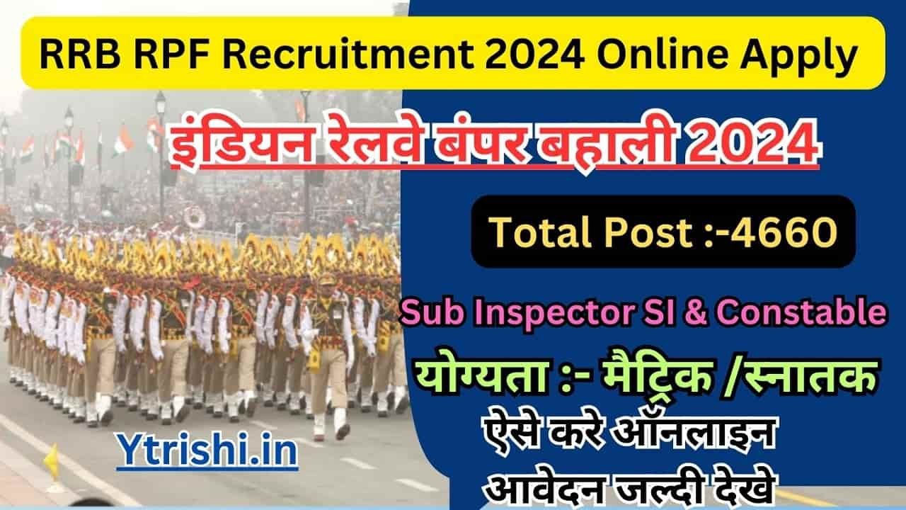 RRB RPF Recruitment 2024