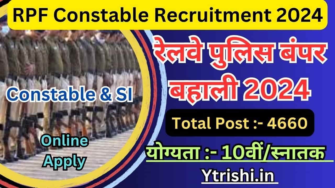 RPF Constable Recruitment 2024