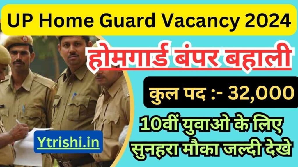 UP Home Guard Vacancy 2024