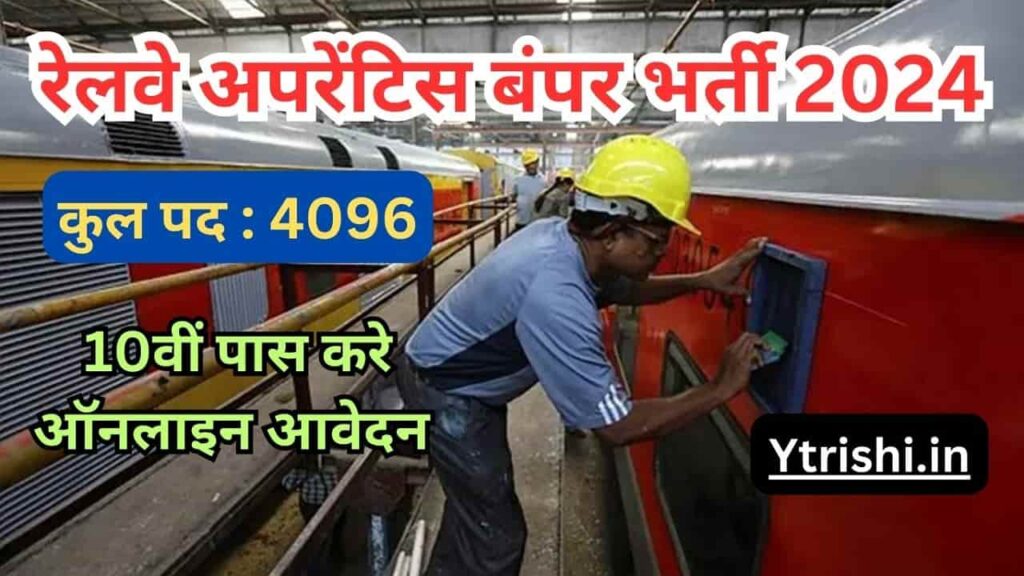 RRC NR Apprentice Recruitment 2024