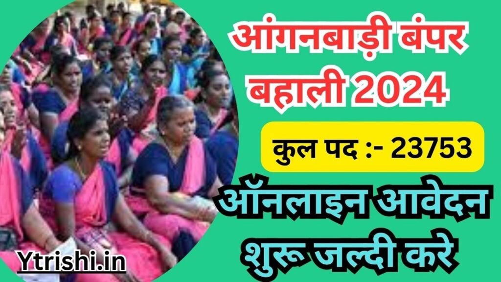 UP Anganwadi Vacancy 2024