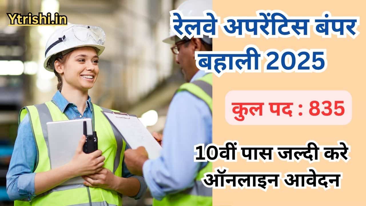 RRC SECR Apprentice Recruitment 2025