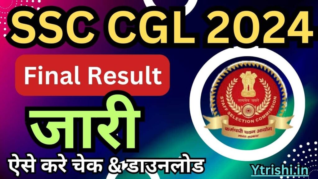 SSC CGL Result 2024
