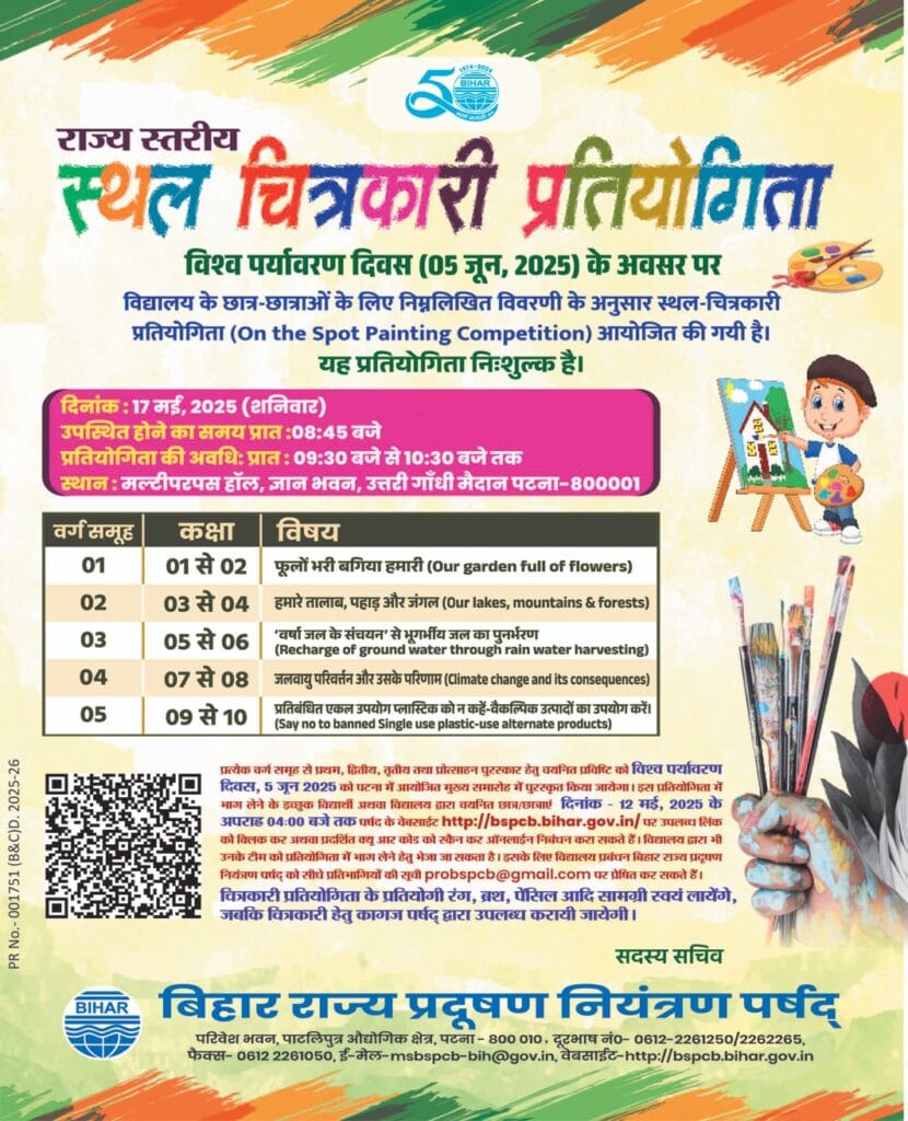 Bihar On the Spot Painting Competition