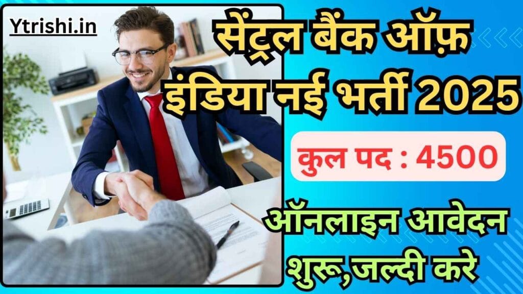 Central Bank of India Recruitment 2025