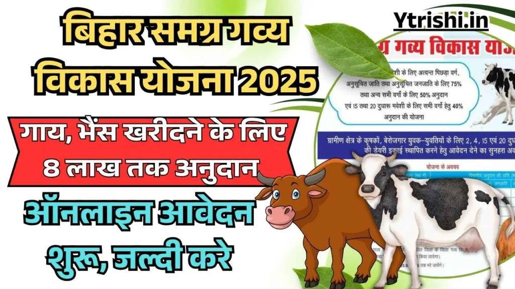 Bihar Samagra Gavya Vikas Yojana 2025