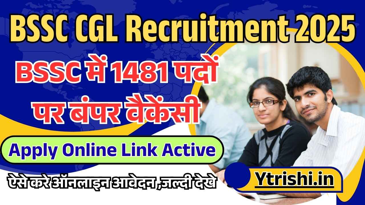 BSSC CGL Recruitment 2025