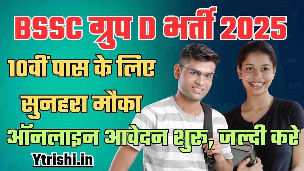 BSSC Group D Recruitment 2025