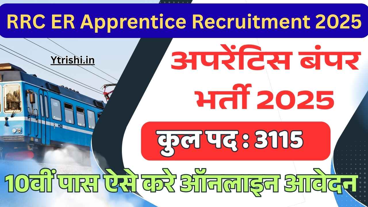 RRC ER Apprentice Recruitment 2025