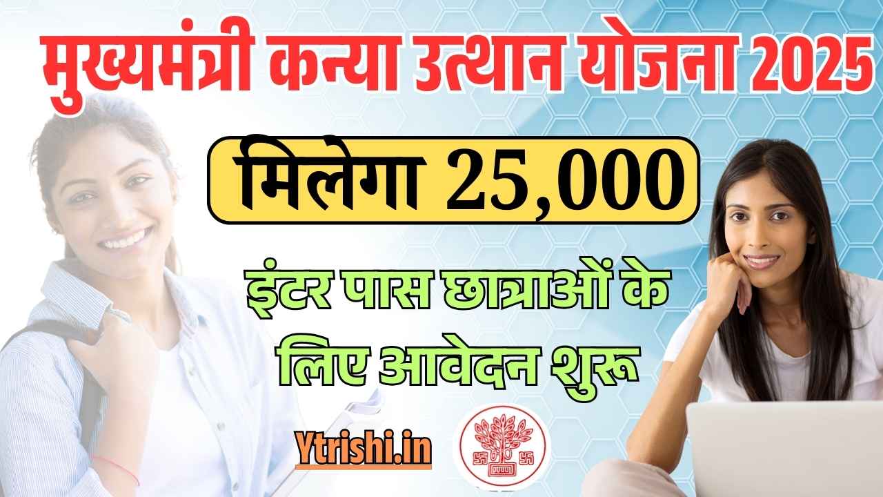 Inter Pass Kanya Utthan Yojana 2025