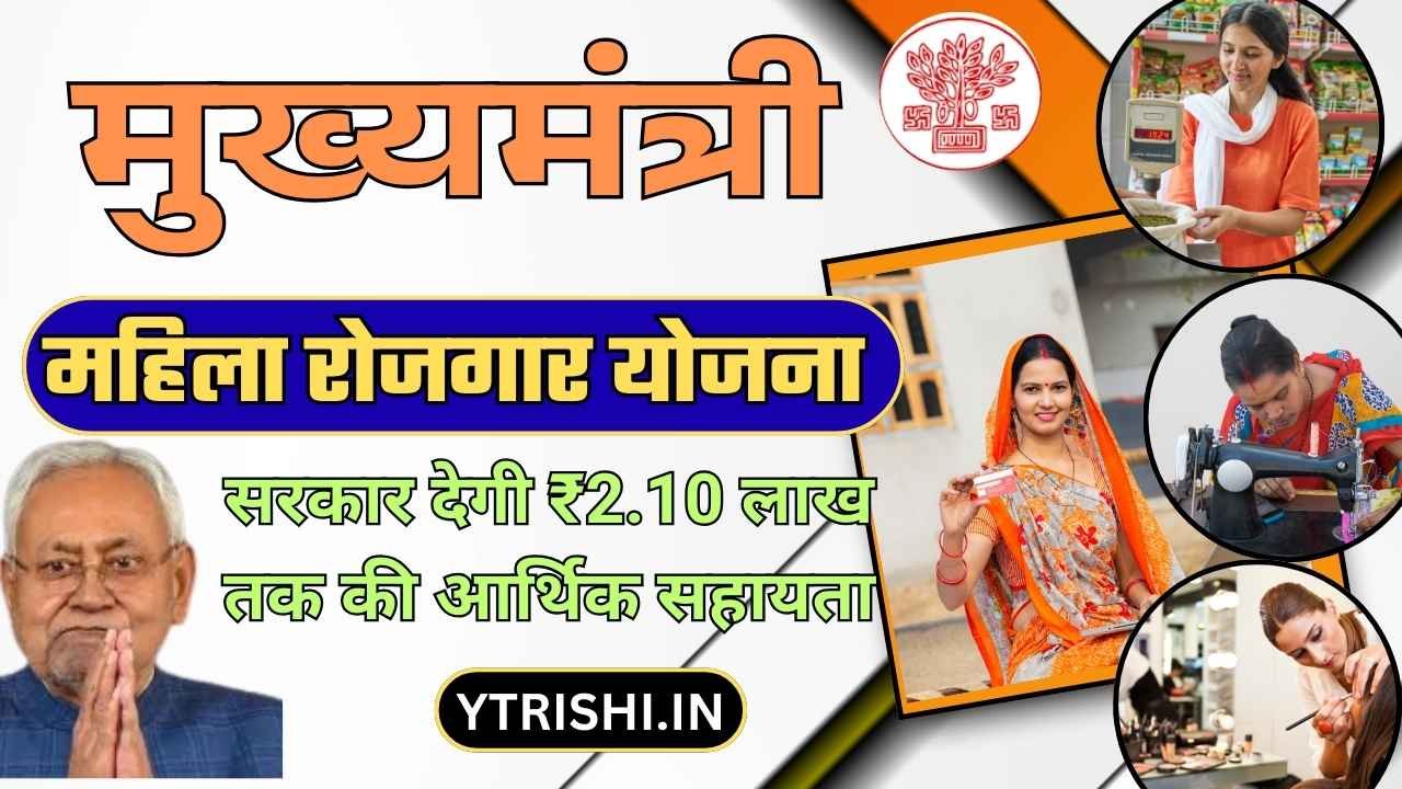 Mukhyamantri Mahila Rojgar Yojana 2025