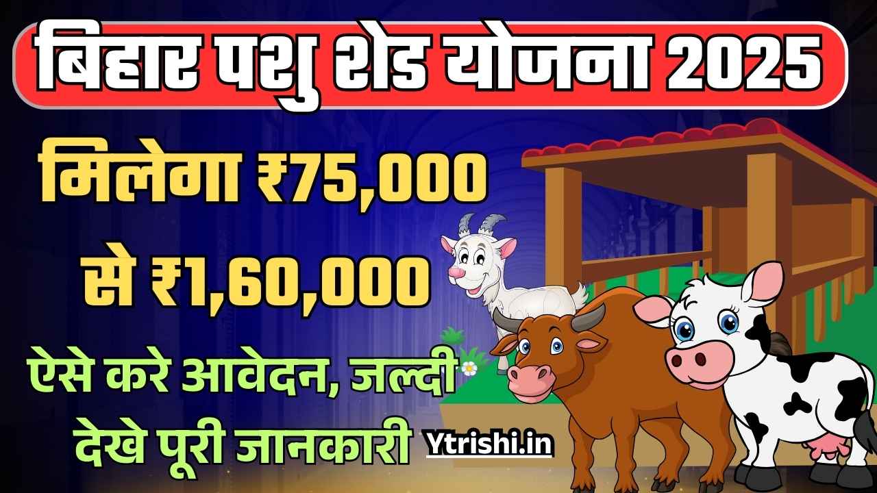 Bihar Pashu Shed Yojana 2025