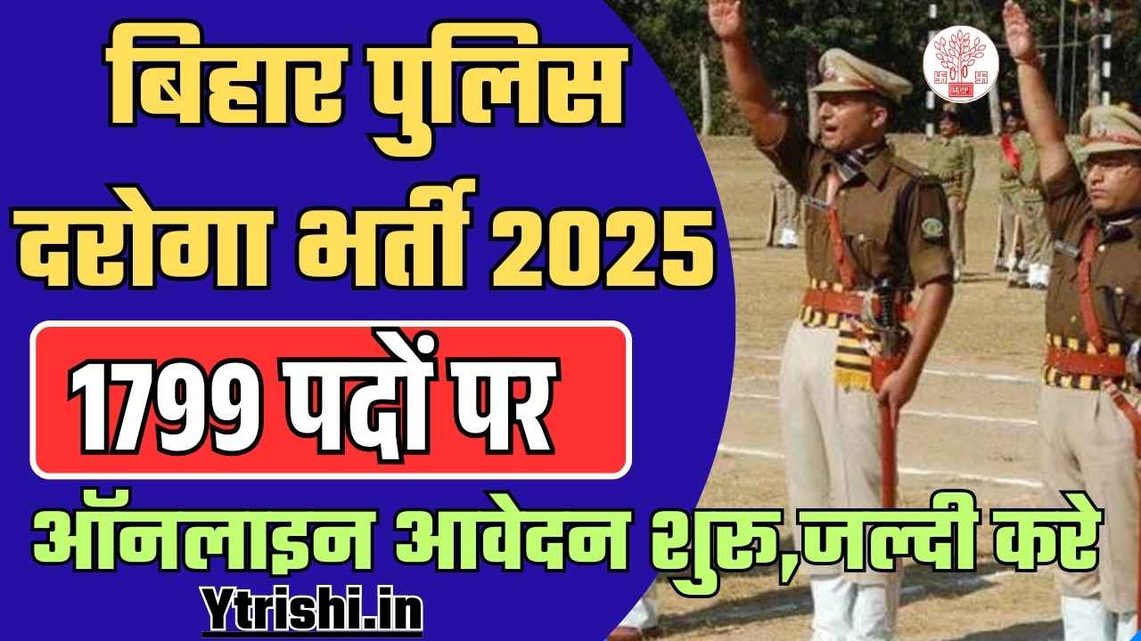 Bihar Police SI Vacancy 2025