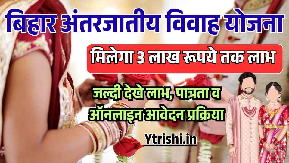 Bihar Inter-Caste Marriage Yojana 2025
