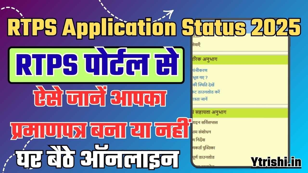 RTPS Application Status 2025