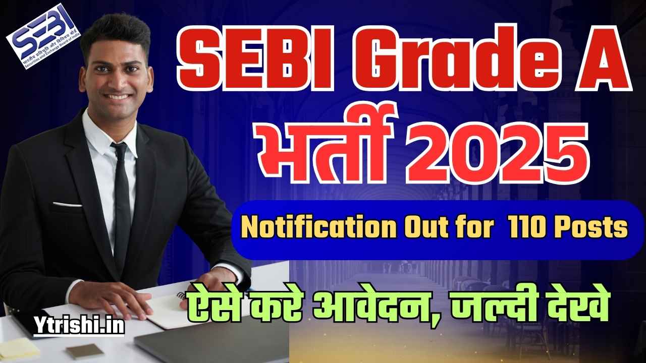 SEBI Grade A Recruitment 2025