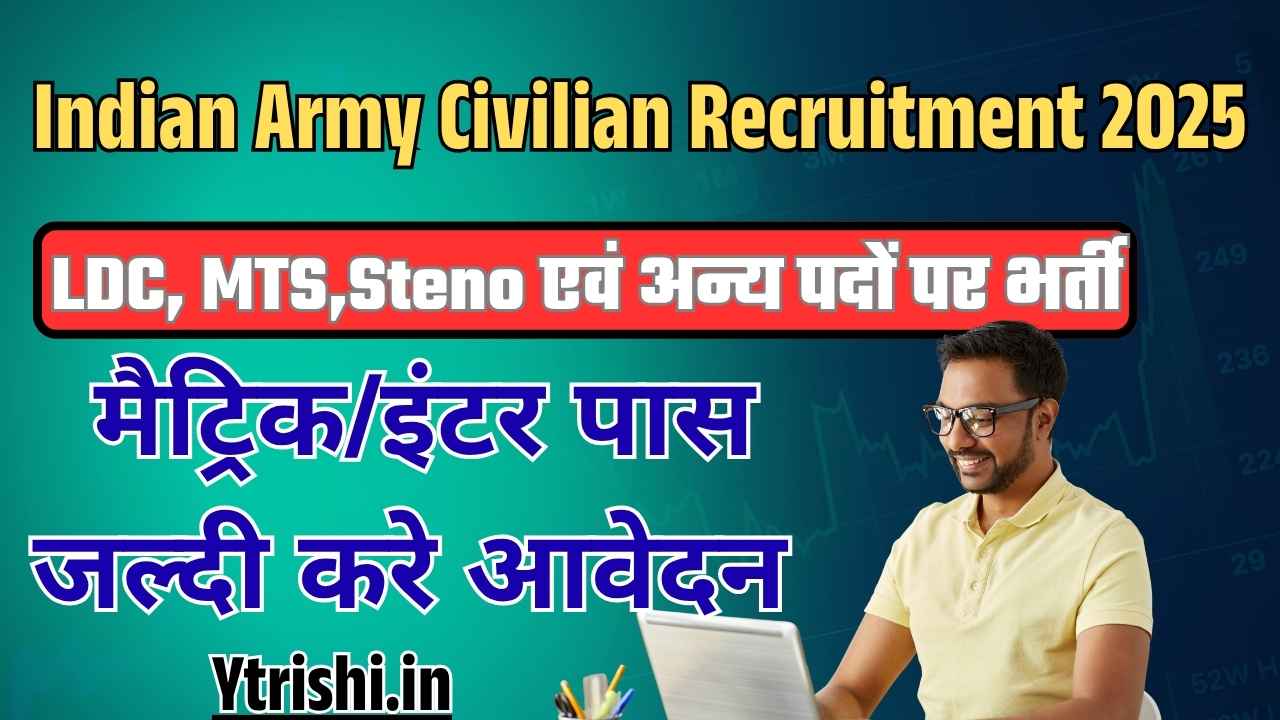 Indian Army Civilian Recruitment 2025