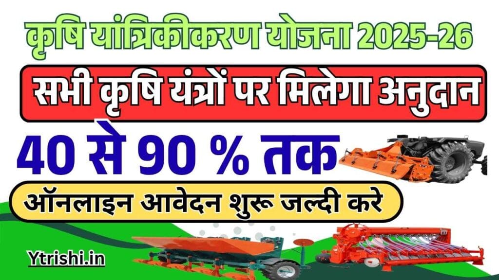 Bihar Krishi Yantrikaran Yojana 2025