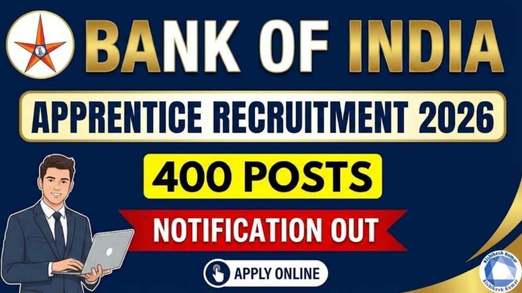 Bank of India Apprentice Recruitment 2026