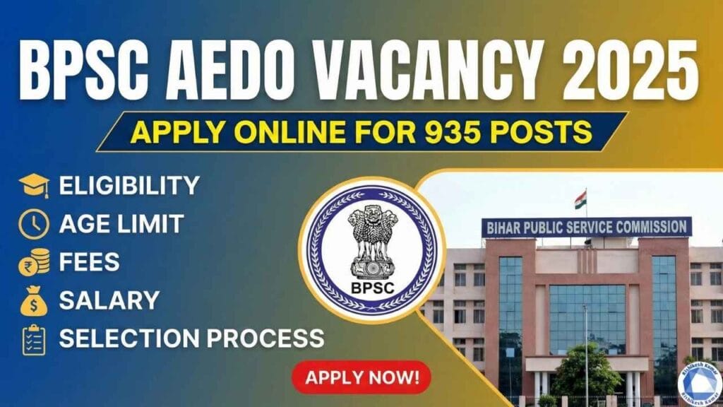BPSC AEDO Vacancy 2025