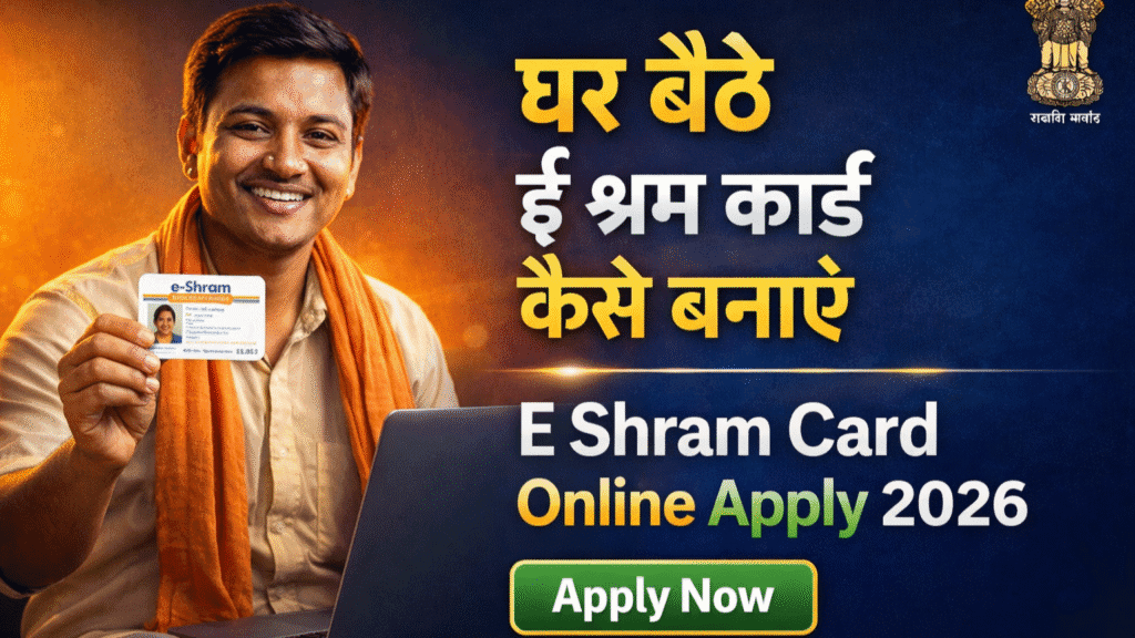 E Shram Card Online Apply 2026