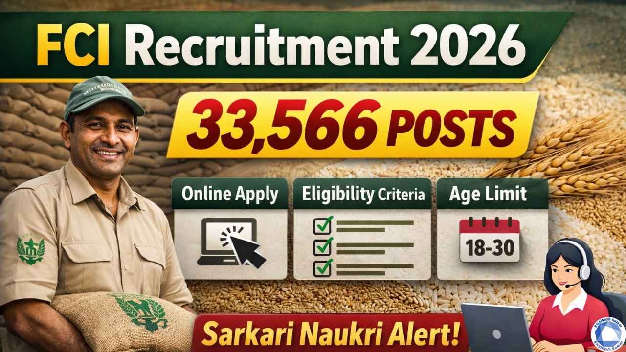 FCI Recruitment 2026
