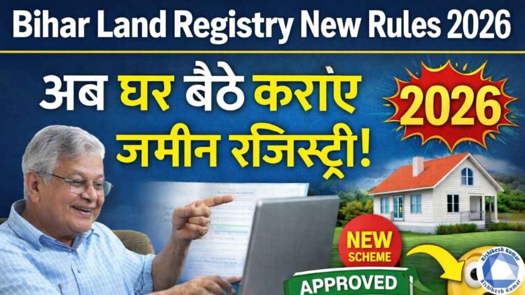 Bihar Land Registry New Rules 2026