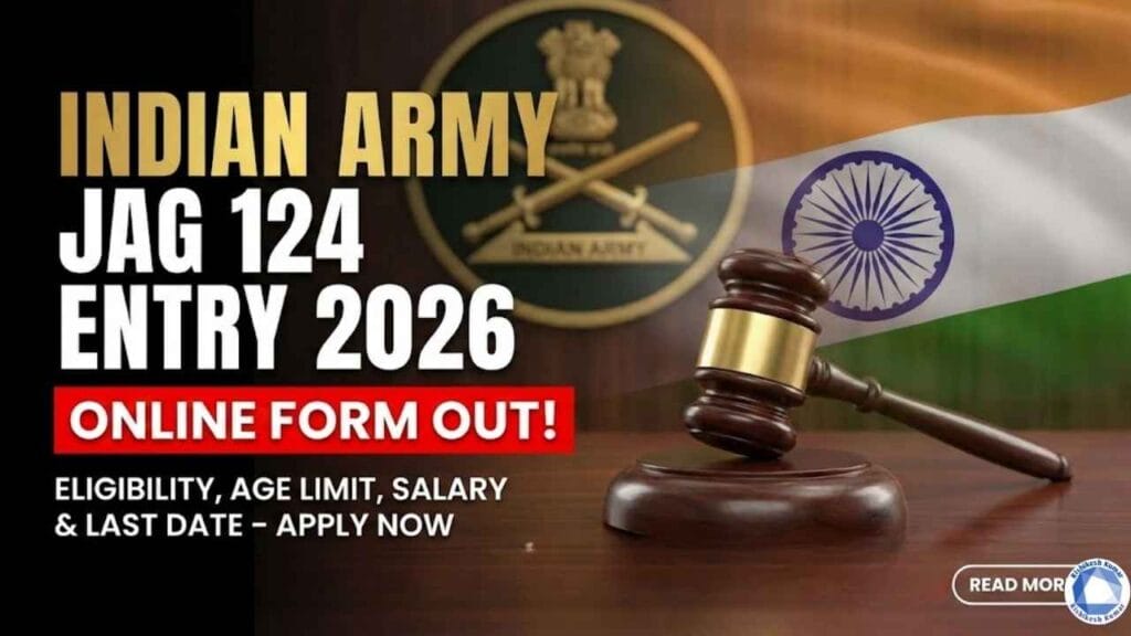 Indian Army JAG 124 Entry 2026