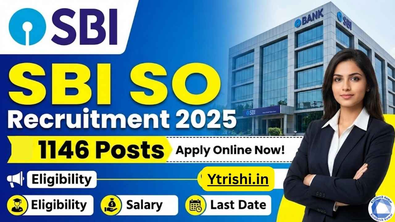 SBI SO Recruitment 2026