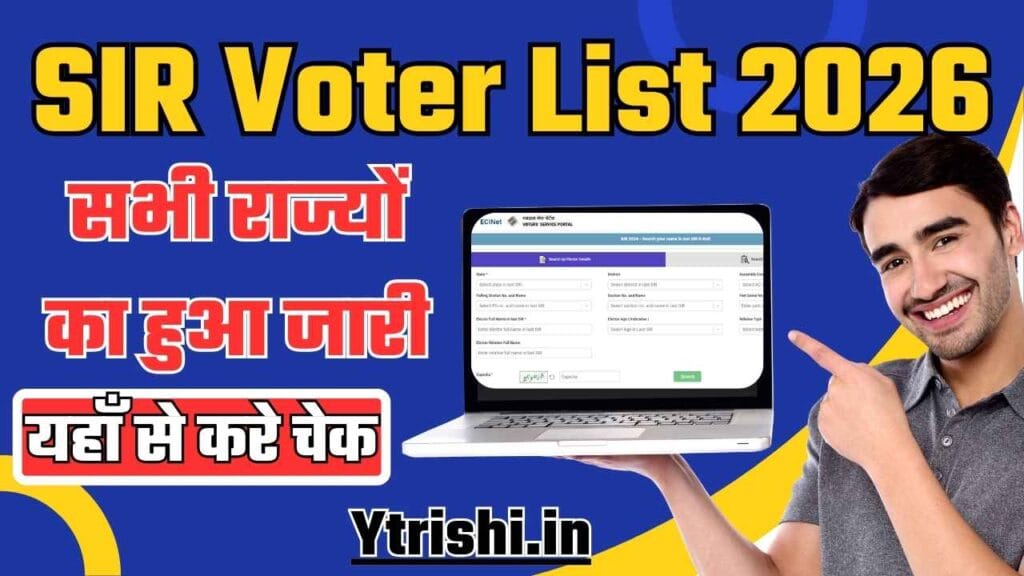 SIR Voter List 2026