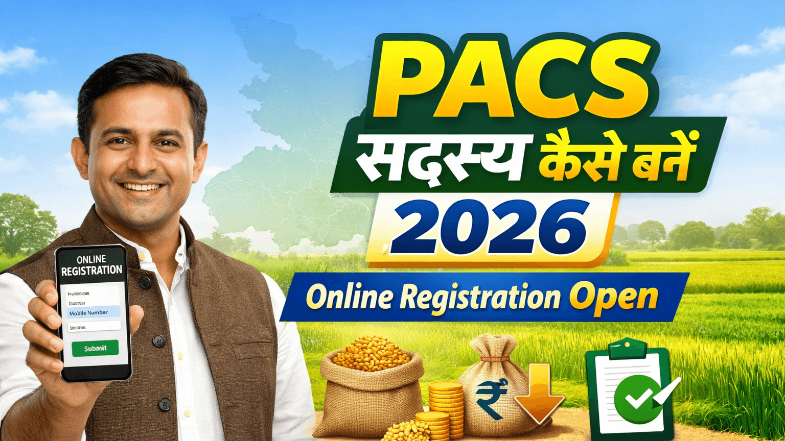 Pacs Sadasya Kaise Bane 2026