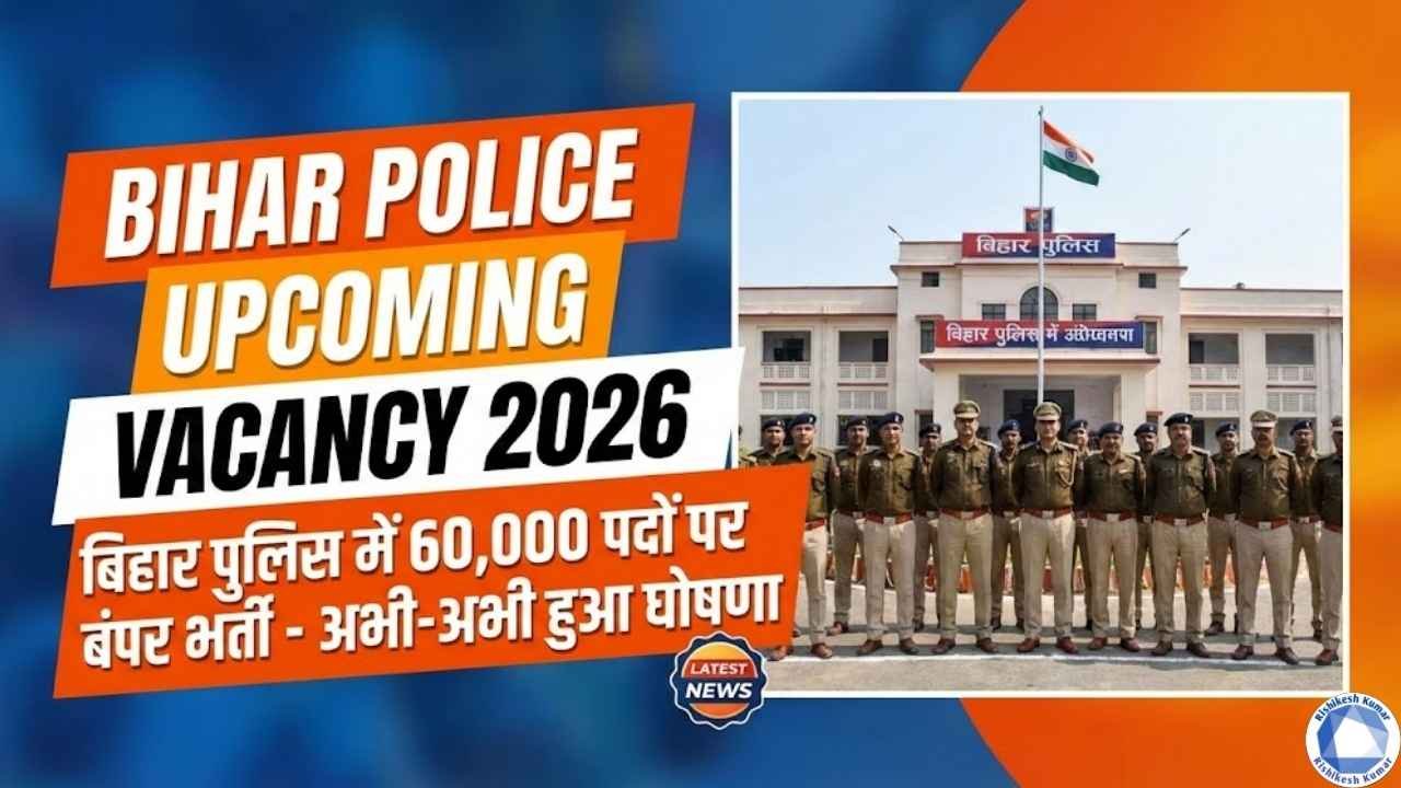 Bihar Police Upcoming Vacancy 2026