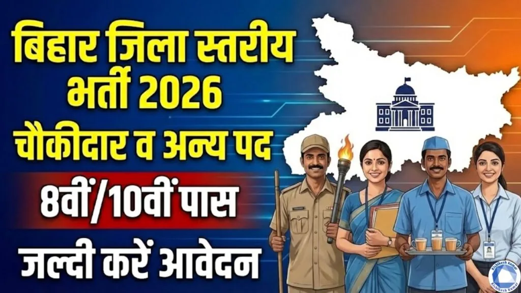Bihar District Level Vacancy 2026