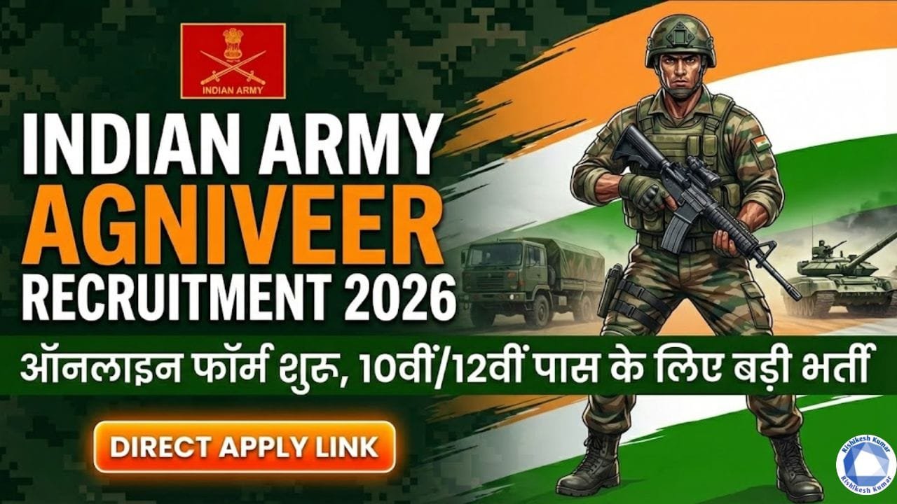 Indian Army Agniveer Recruitment 2026