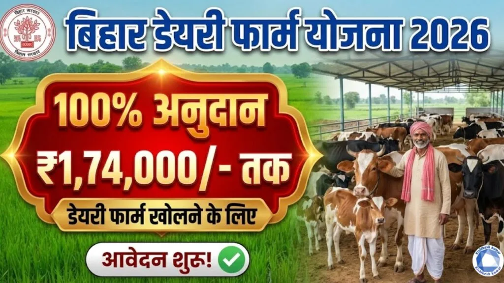 Bihar Dairy Farm Yojana 2026
