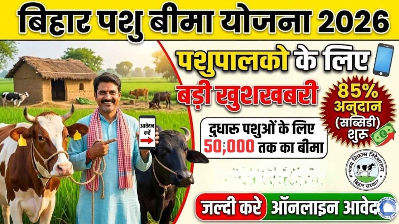 Bihar Pashu Bima Yojana 2026