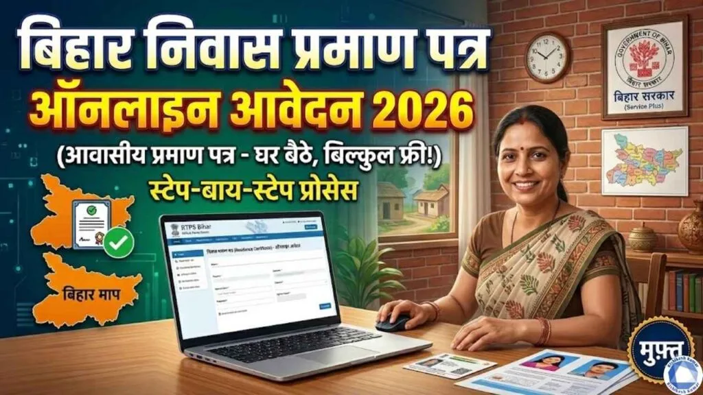 Bihar Residence Certificate Online Apply 2026