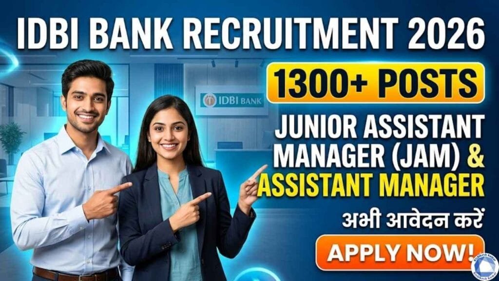 IDBI Bank Recruitment 2026