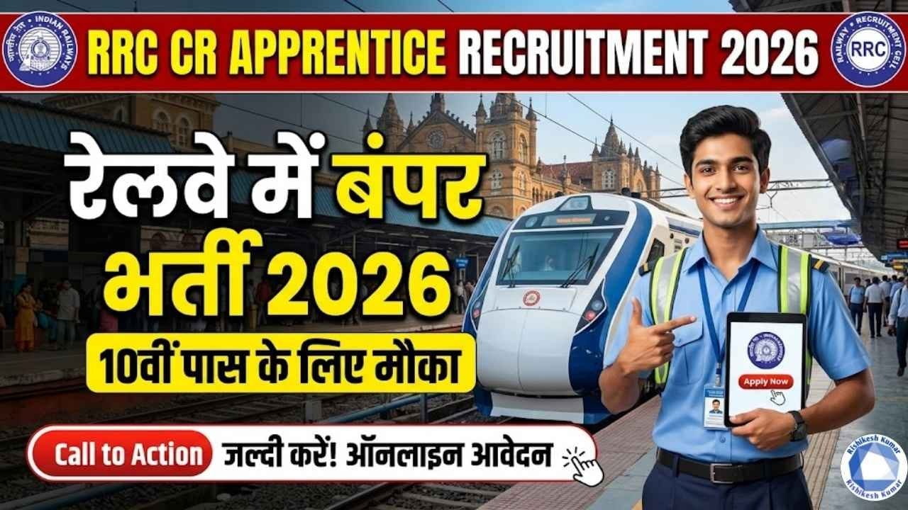 RRC CR Apprentice Recruitment 2026