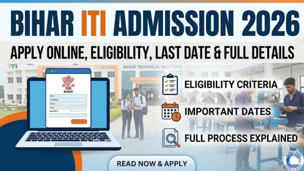 Bihar ITI Admission 2026