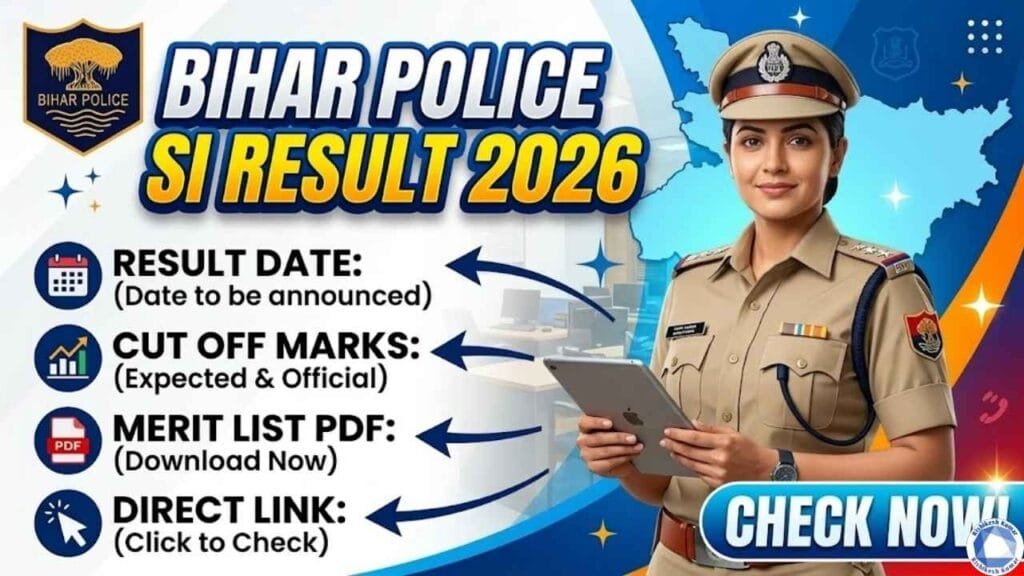 Bihar Police SI Result 2026