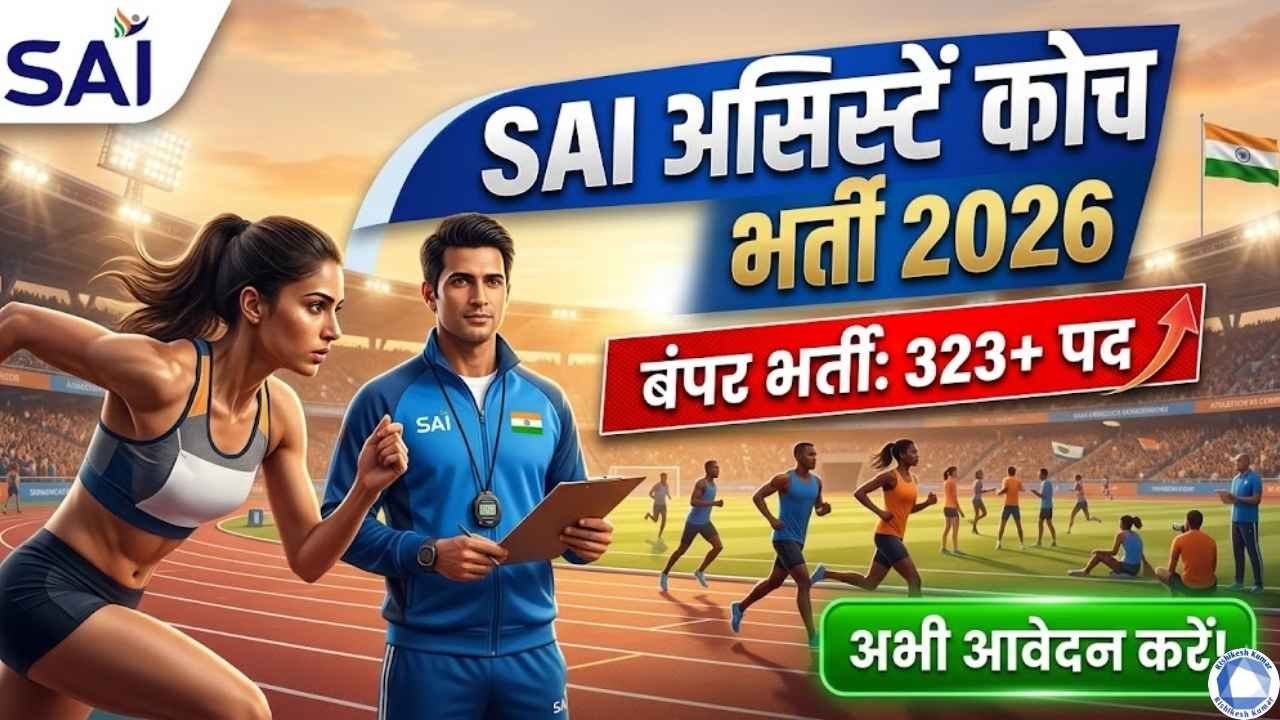 SAI Assistant Coach Recruitment 2026